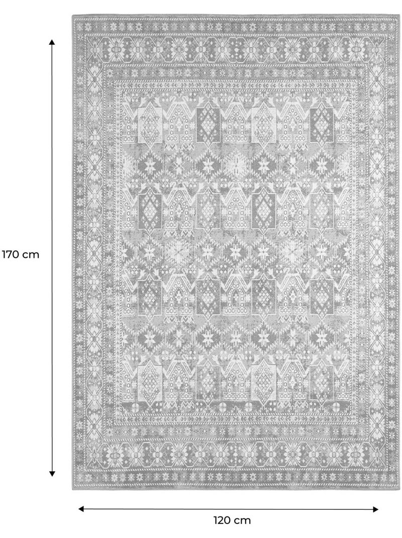 Tapis intérieur motif oriental / persan multicolore Tomo Multicolore - Kiabi