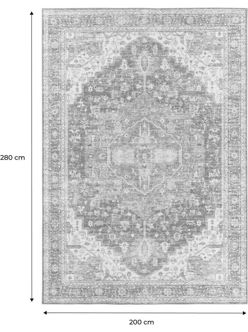 Tapis intérieur motif persan multicolore  Emile Multicolore - Kiabi