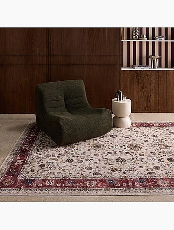 Tapis intérieur motif persan multicolore Ivo