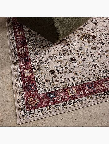 Tapis intérieur motif persan multicolore Ivo