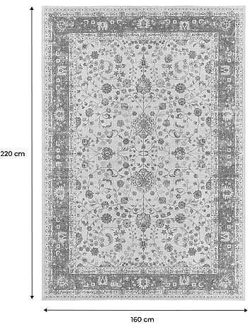 Tapis intérieur motif persan multicolore Ivo