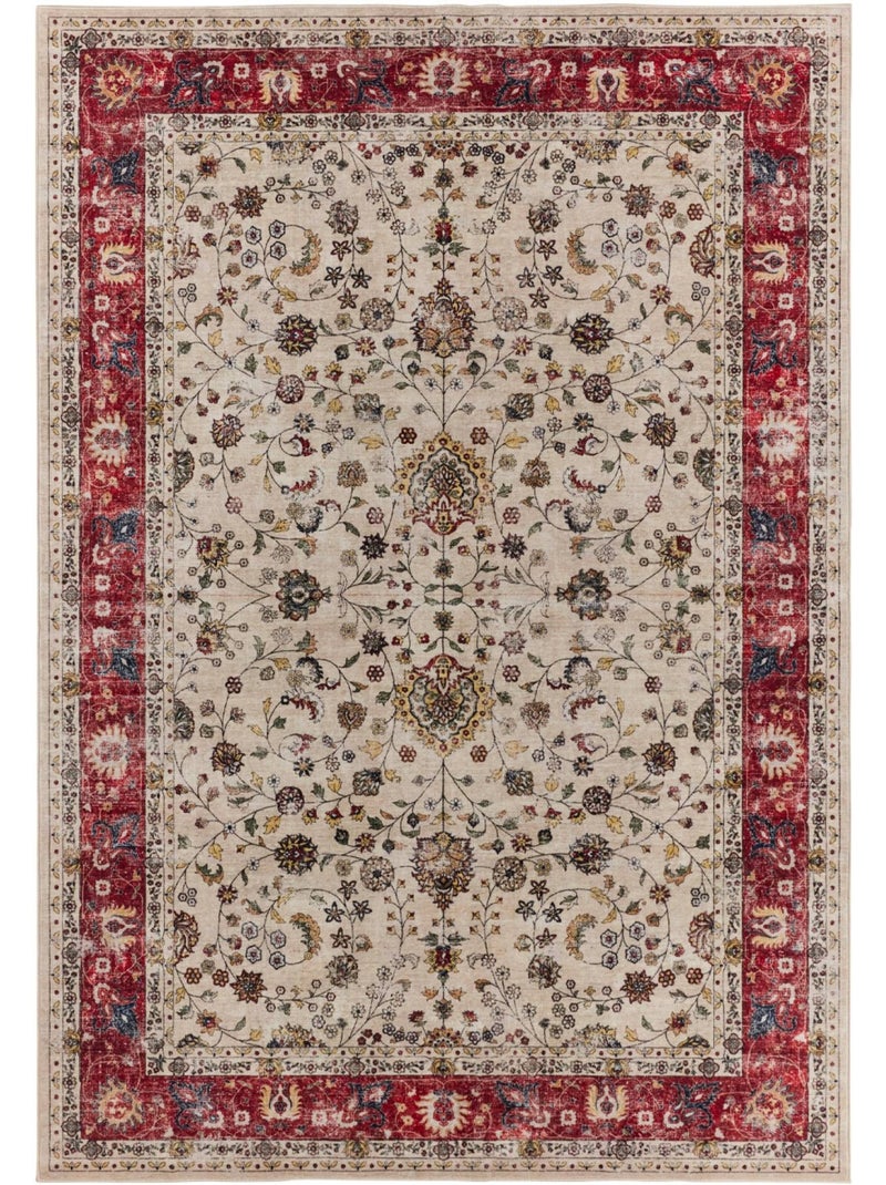 Tapis intérieur motif persan multicolore  Ivo Multicolore - Kiabi