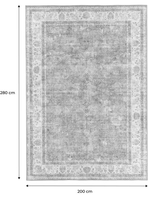 Tapis intérieur motif persan multicolore  Liv - Kiabi