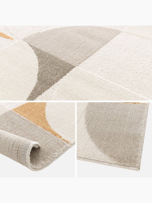 Tapis intérieur motifs rétro crème jon - Kiabi Tapis intérieur motifs rétro crème jon - Kiabi