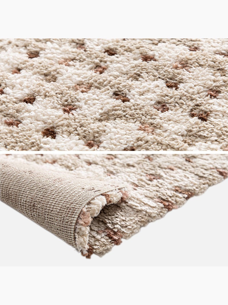 Tapis intérieur petits motifs multicolore Myra Multicolore - Kiabi