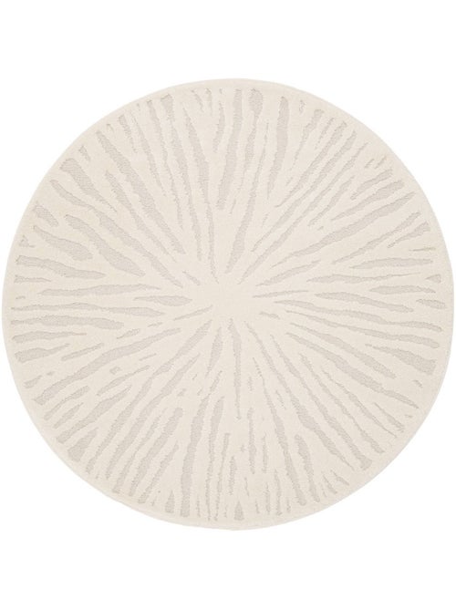 Tapis intérieur rond ø160cm crème helen - Kiabi Tapis intérieur rond ø160cm crème helen - Kiabi