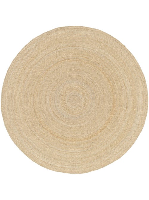 Tapis intérieur rond jute, naturel Padma - Kiabi Tapis intérieur rond jute, naturel Padma - Kiabi