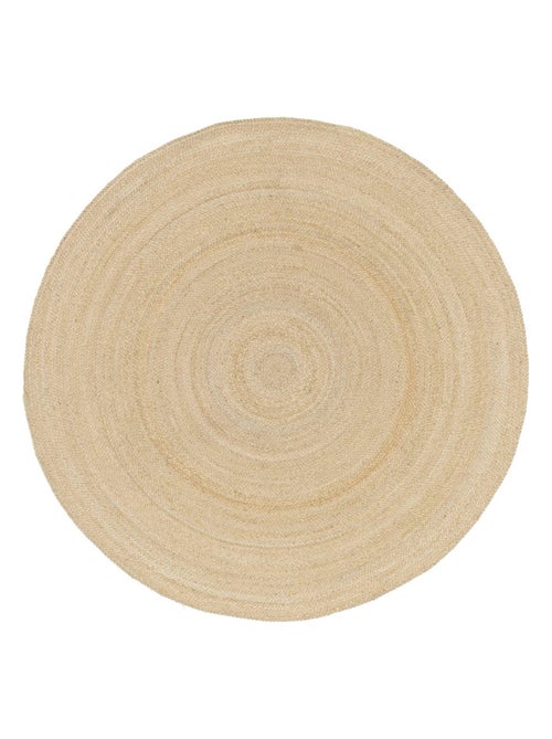 Tapis intérieur rond jute, naturel Padma - Kiabi