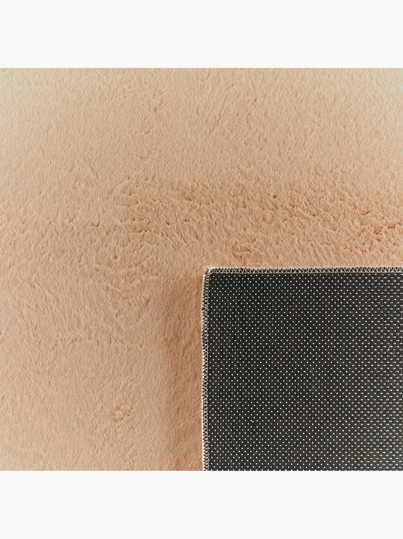Tapis intérieur uni beige oscaria Beige - Kiabi