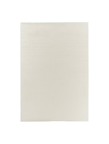 Tapis intérieur uni blanc oscaria