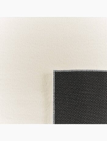 Tapis intérieur uni blanc oscaria