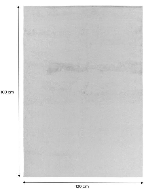 Tapis intérieur uni gris Oscaria - Kiabi Tapis intérieur uni gris Oscaria - Kiabi