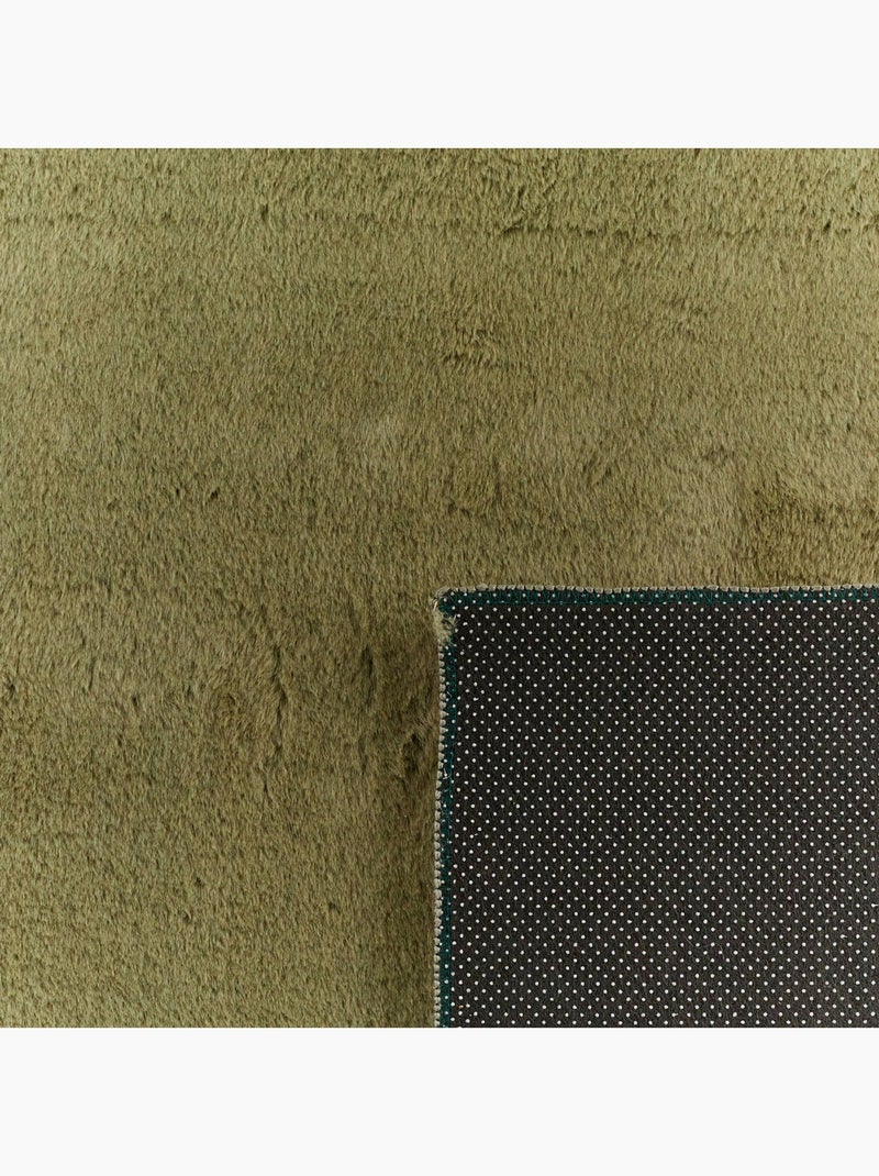 Tapis intérieur uni vert oscaria Vert - Kiabi