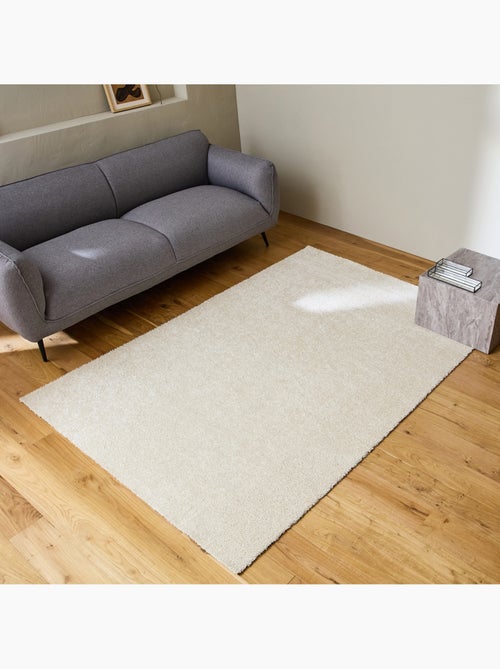 Tapis intérieur velours frisé crème Lawrence - Kiabi