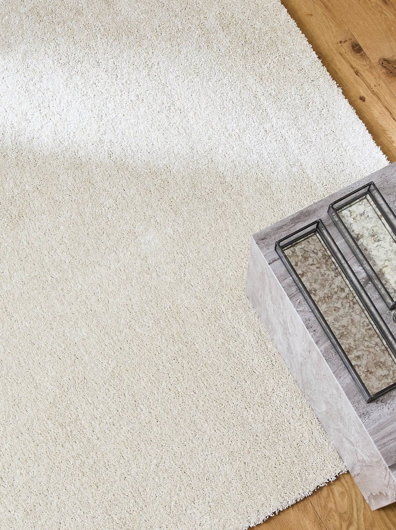 Tapis intérieur velours frisé crème Lawrence Beige - Kiabi