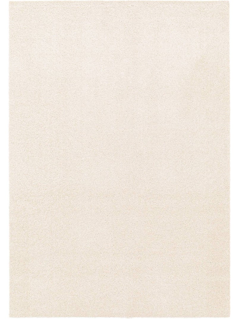 Tapis intérieur velours frisé crème lawrence Crème - Kiabi