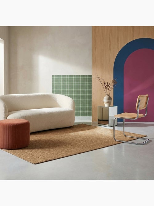 Tapis intérieur/extérieur effet jute coloris caramel Timothy - Kiabi