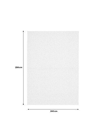 Tapis intérieur/extérieur effet jute coloris naturel Oliver