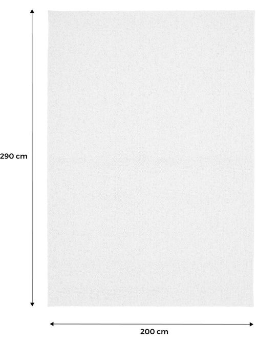 Tapis intérieur/extérieur effet jute coloris naturel Oliver - Kiabi