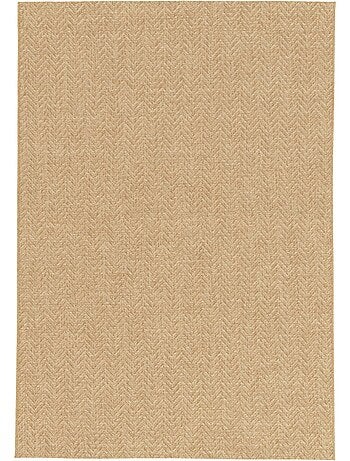 Tapis intérieur/extérieur effet jute coloris naturel oliver