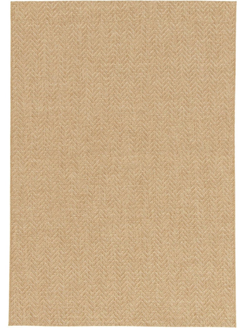Tapis intérieur/extérieur effet jute coloris naturel oliver Marron - Kiabi