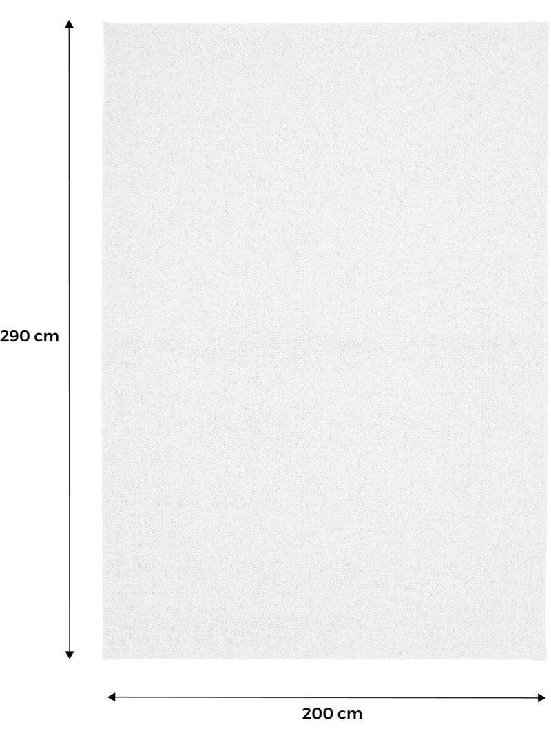 Tapis intérieur/extérieur effet jute coloris naturel oliver Marron - Kiabi
