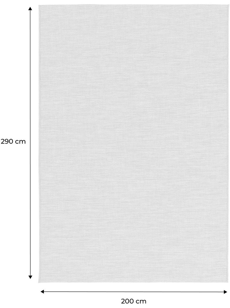 Tapis intérieur/extérieur effet jute coloris naturel Timothy Marron clair - Kiabi