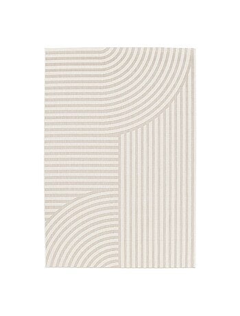 Tapis intérieur/extérieur motif arches beige Bellamy