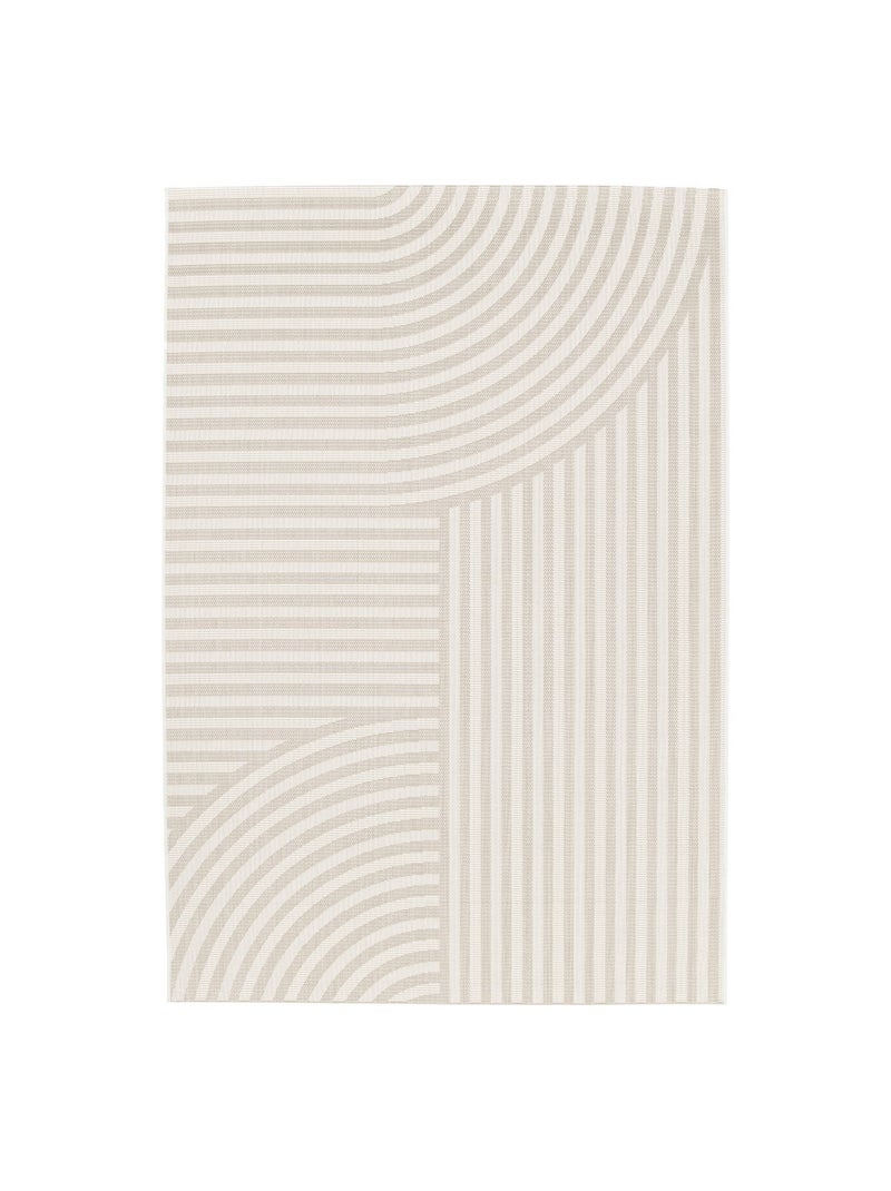 Tapis intérieur/extérieur motif arches beige Bellamy Beige - Kiabi