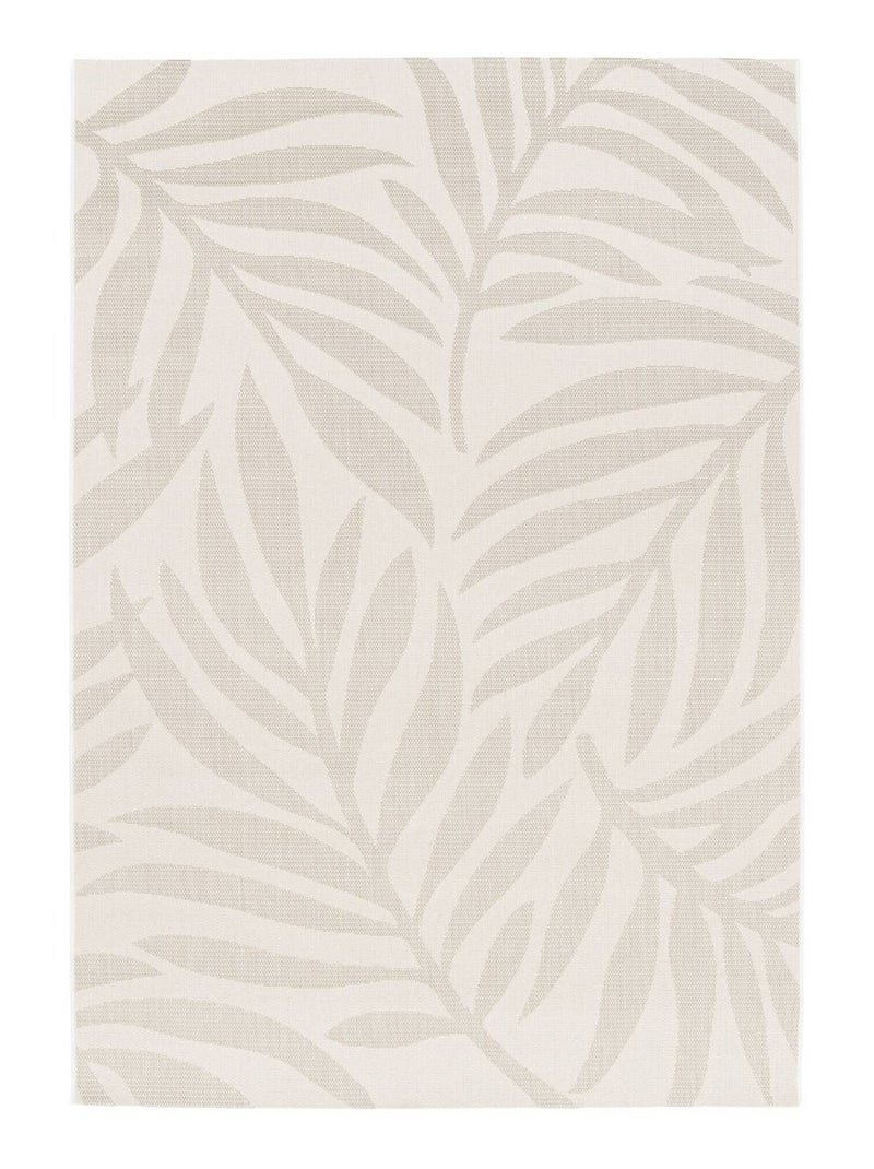 Tapis intérieur/extérieur motif végétal crème, beige Kate Beige - Kiabi