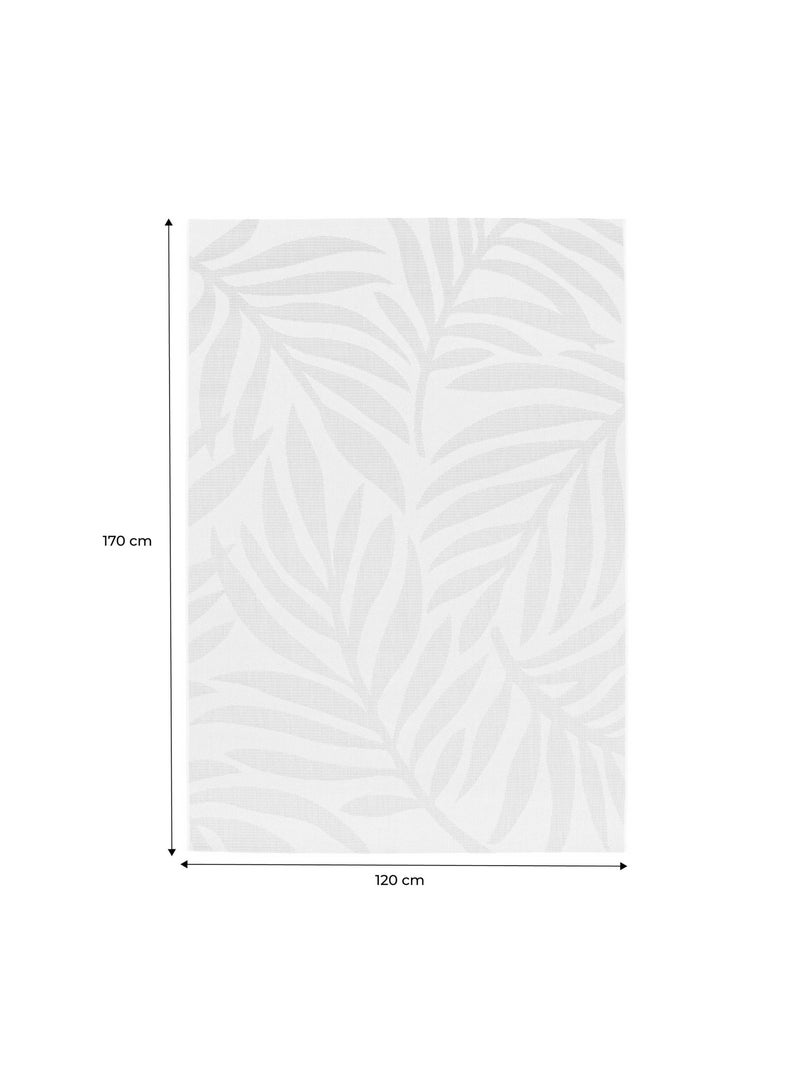 Tapis intérieur/extérieur motif végétal crème, beige Kate Beige - Kiabi