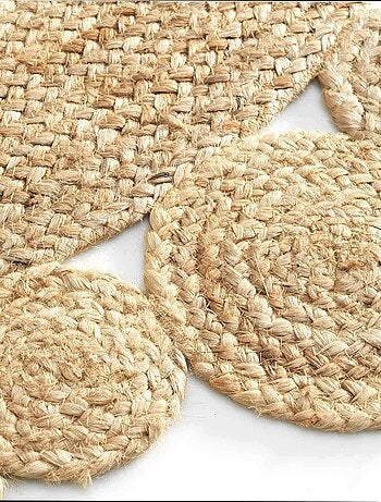 Tapis Jute Ajouré Cordou Douceur d'Intérieur
