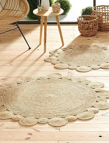 Tapis Jute Ajouré Cordou Douceur d'Intérieur