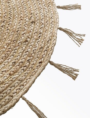 Tapis jute lurex Cosy 80 cm