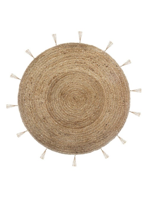 Tapis jute lurex Cosy 80 cm - Kiabi