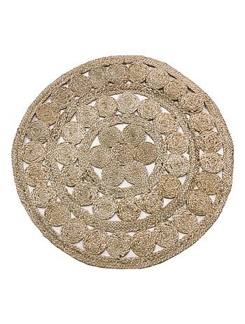 Tapis jute STRUCTURE Ø90
