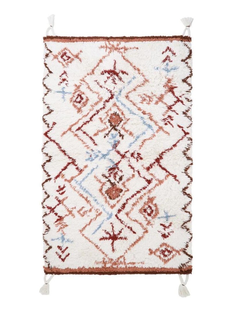Tapis Karmen en Coton Multicolore - Kiabi