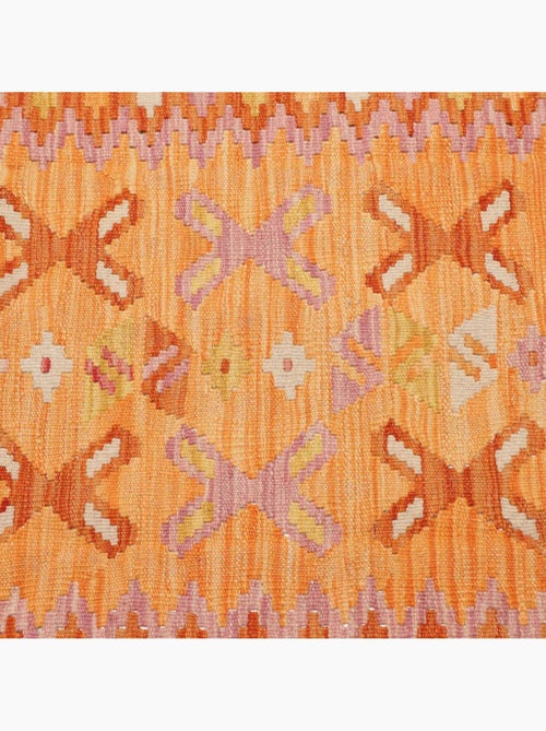 Tapis kilim au motif ethnique, tissé à plat en laine naturelle - Kiabi Tapis kilim au motif ethnique, tissé à plat en laine naturelle - Kiabi