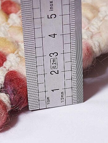 Tapis kilim fait à la main en laine motif ethnique