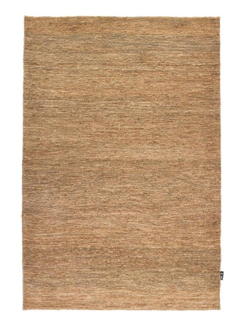 Tapis kilim fait main en chanvre motif uni LOOK 601 - Kiabi