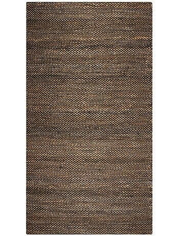 Tapis kilim fait main en chanvre motif uni LOOK 607