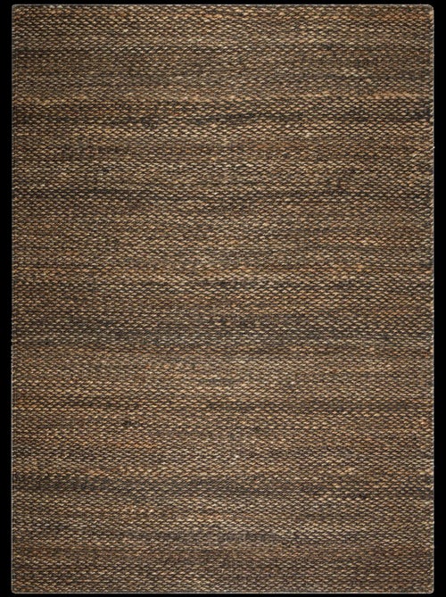 Tapis kilim fait main en chanvre motif uni LOOK 607 - Kiabi