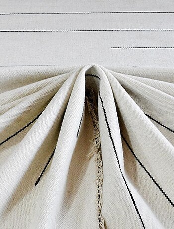 Tapis kilim fait main en laine motif simple PRAHA