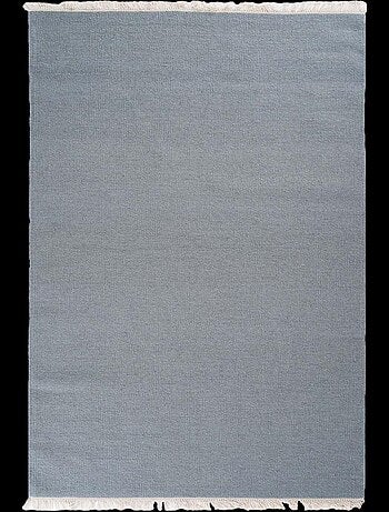 Tapis kilim fait main en laine motif uni LYN12 BAYA IBAY