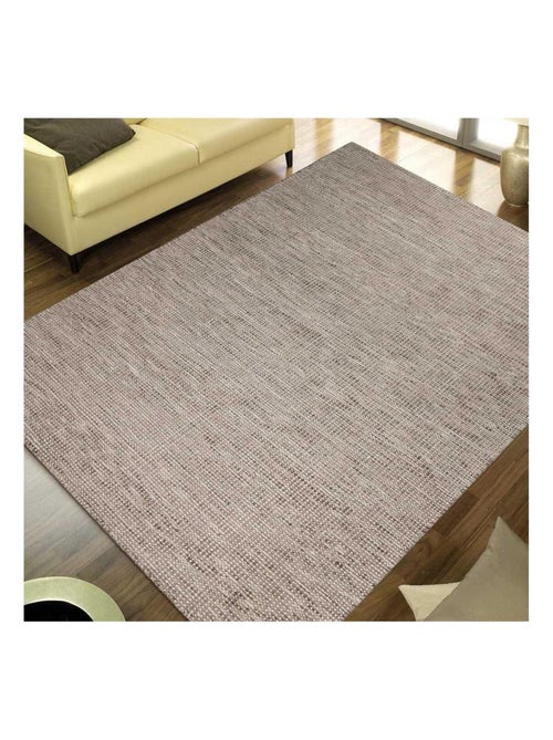 Tapis kilim fait main en laine motif uni LOOK 408 - Kiabi Tapis kilim fait main en laine motif uni LOOK 408 - Kiabi