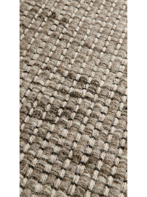 Tapis kilim fait main en laine motif uni LOOK 408 - Kiabi Tapis kilim fait main en laine motif uni LOOK 408 - Kiabi