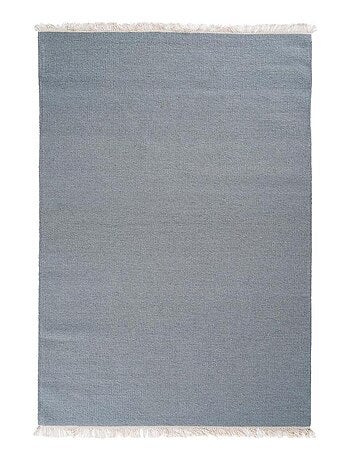 Tapis kilim fait main en laine motif uni LYN12 BAYA IBAY