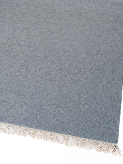 Tapis kilim fait main en laine motif uni LYN12 BAYA IBAY - Kiabi