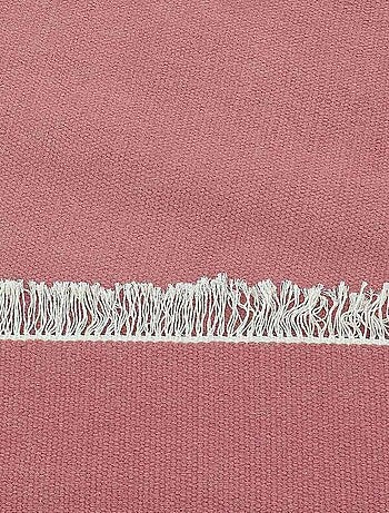 Tapis kilim fait main en laine motif uni LYN12 BAYA IBAY