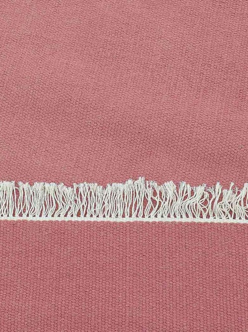 Tapis kilim fait main en laine motif uni LYN12 BAYA IBAY - Kiabi